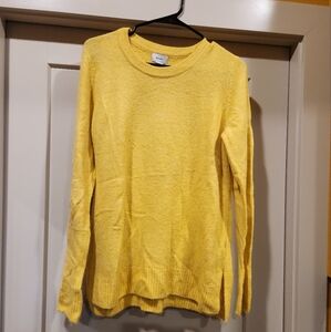 Yellow Old Navy sweater